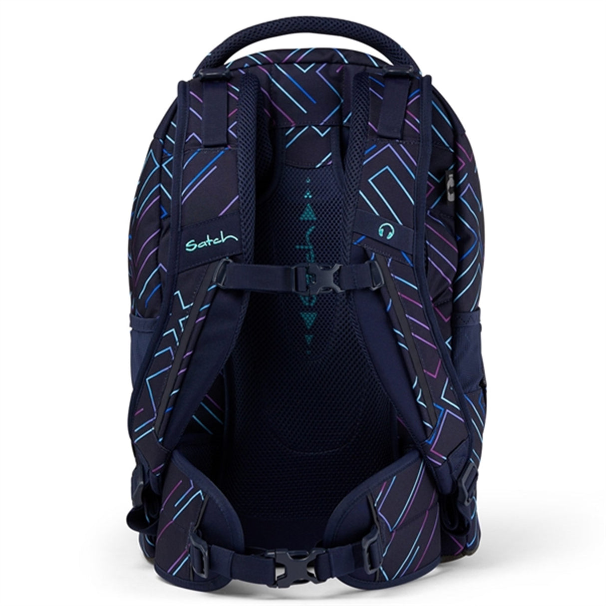 Satch Pack School Bag Purple Laser