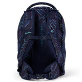 Satch Pack School Bag Purple Laser