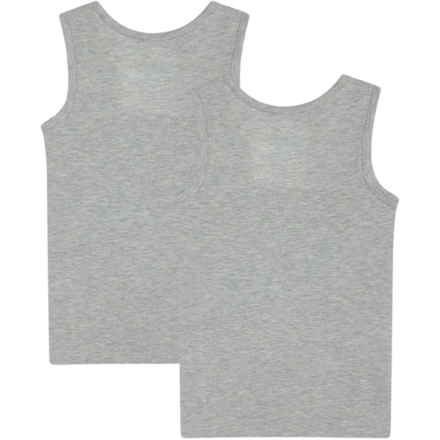 Hust & Claire Light Grey Melange Falcon Undershirt 2-pak