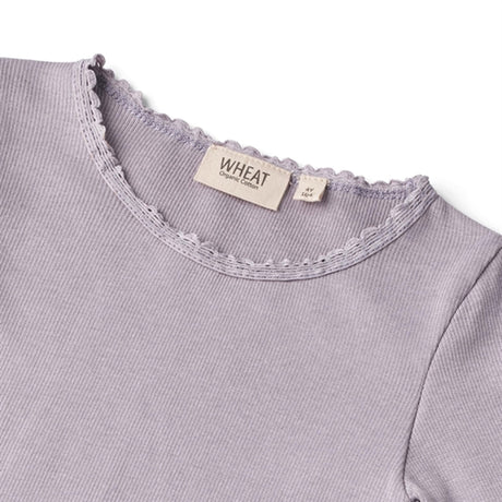 Wheat Lavender Reese Rib Blouse