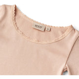 Wheat Rose Dust Rib Blouse Reese