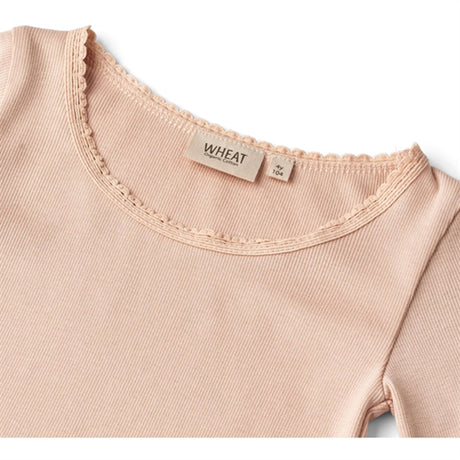 Wheat Rose Dust Rib Blouse Reese