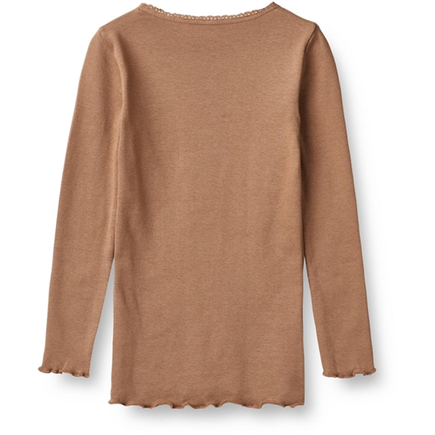 Wheat Berry Dust Rib Blouse Reese