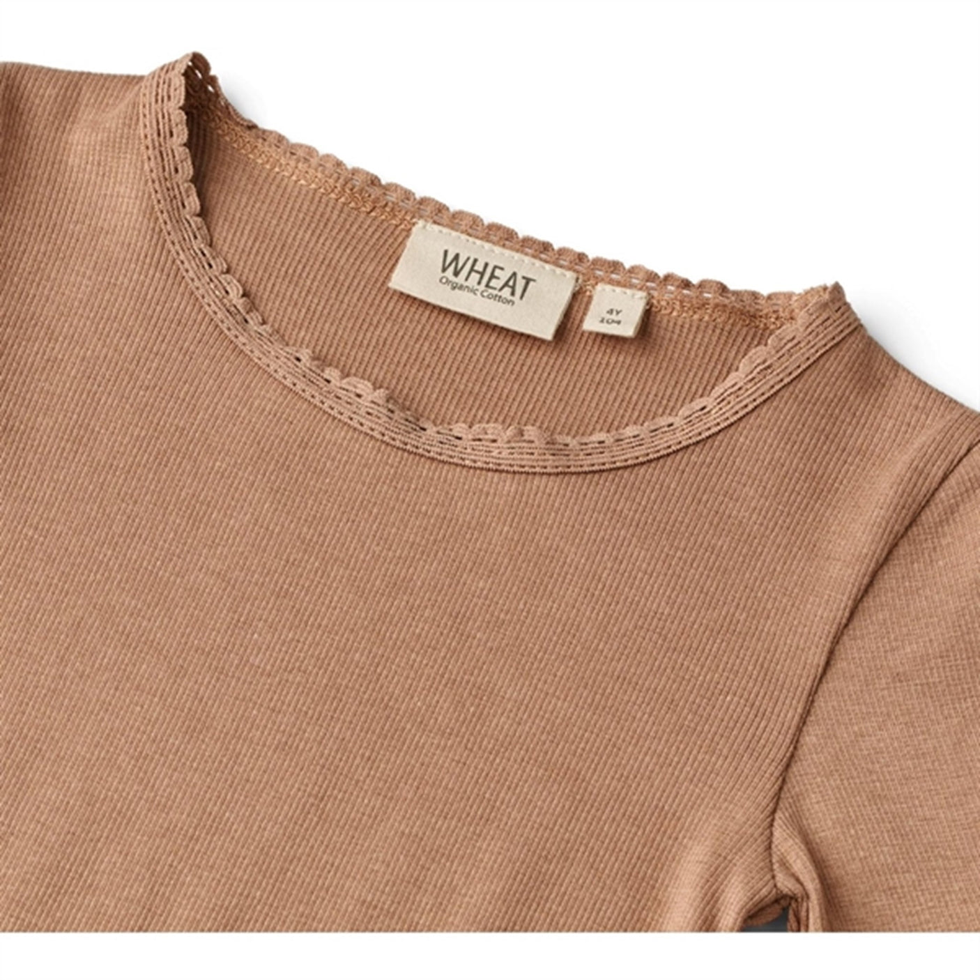 Wheat Berry Dust Rib Blouse Reese