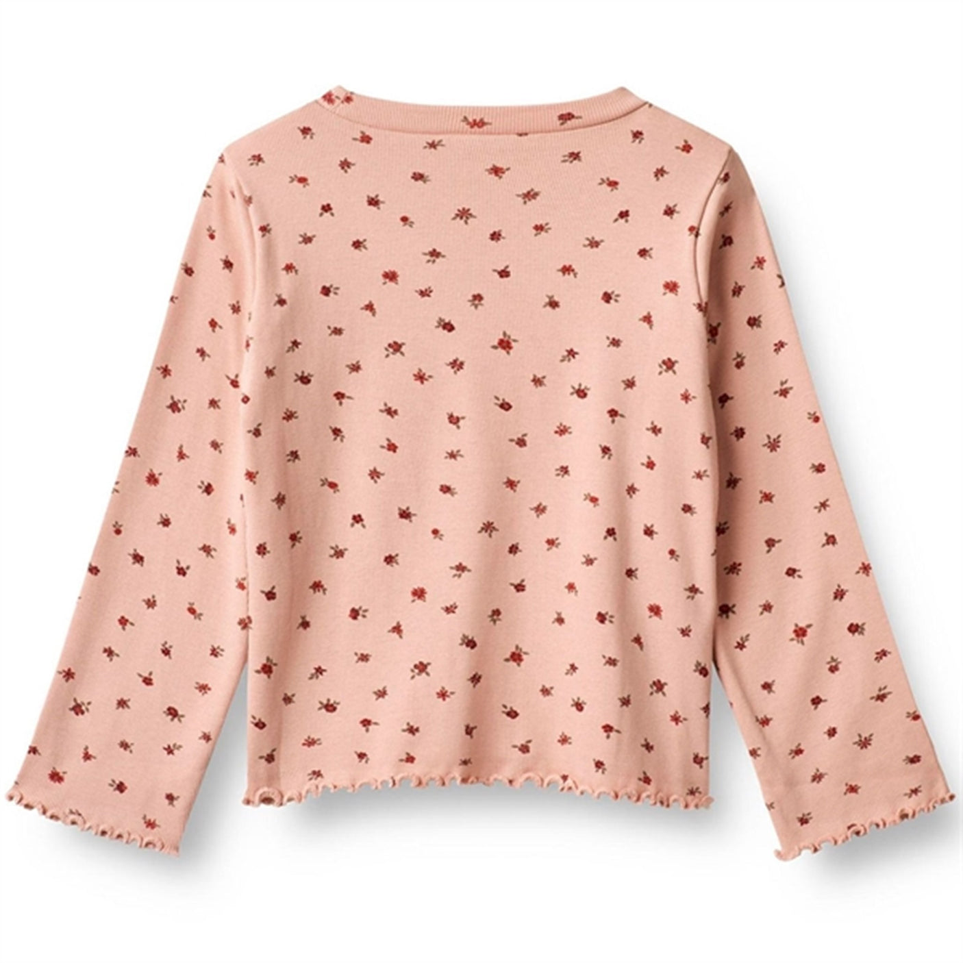 Wheat Pink Sand Flowers Blouse Else
