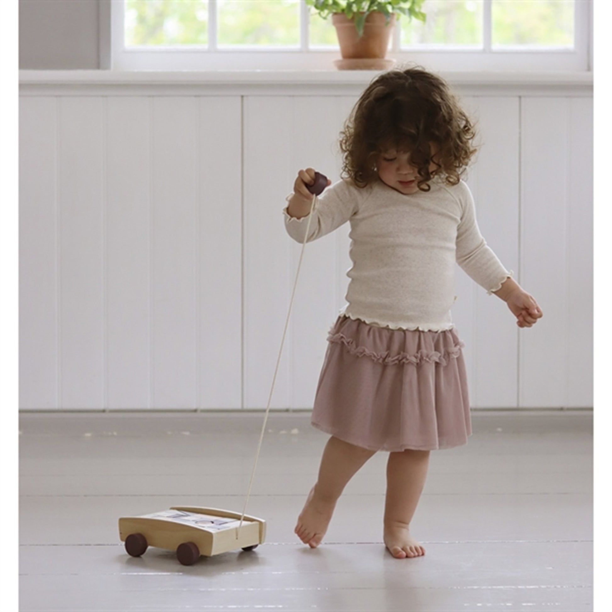 That's Mine Light Brown Melange Micka Blouse