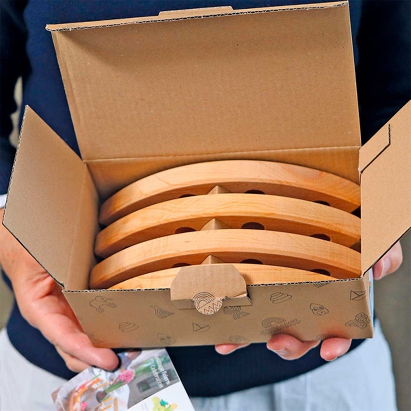 GRIMM´S Large Birthday Ring Natural