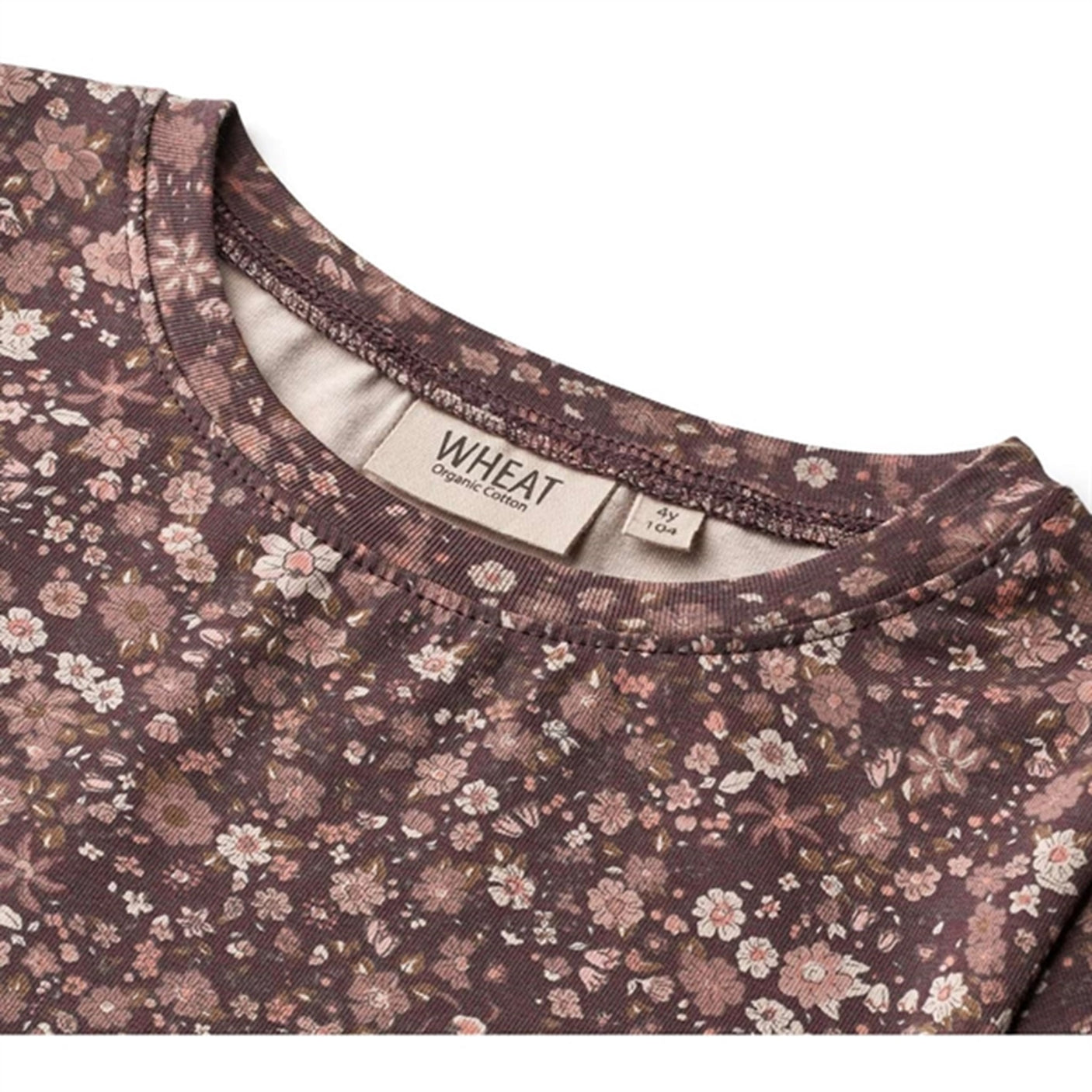 Wheat Soft Eggplant Meadow Manna Blouse