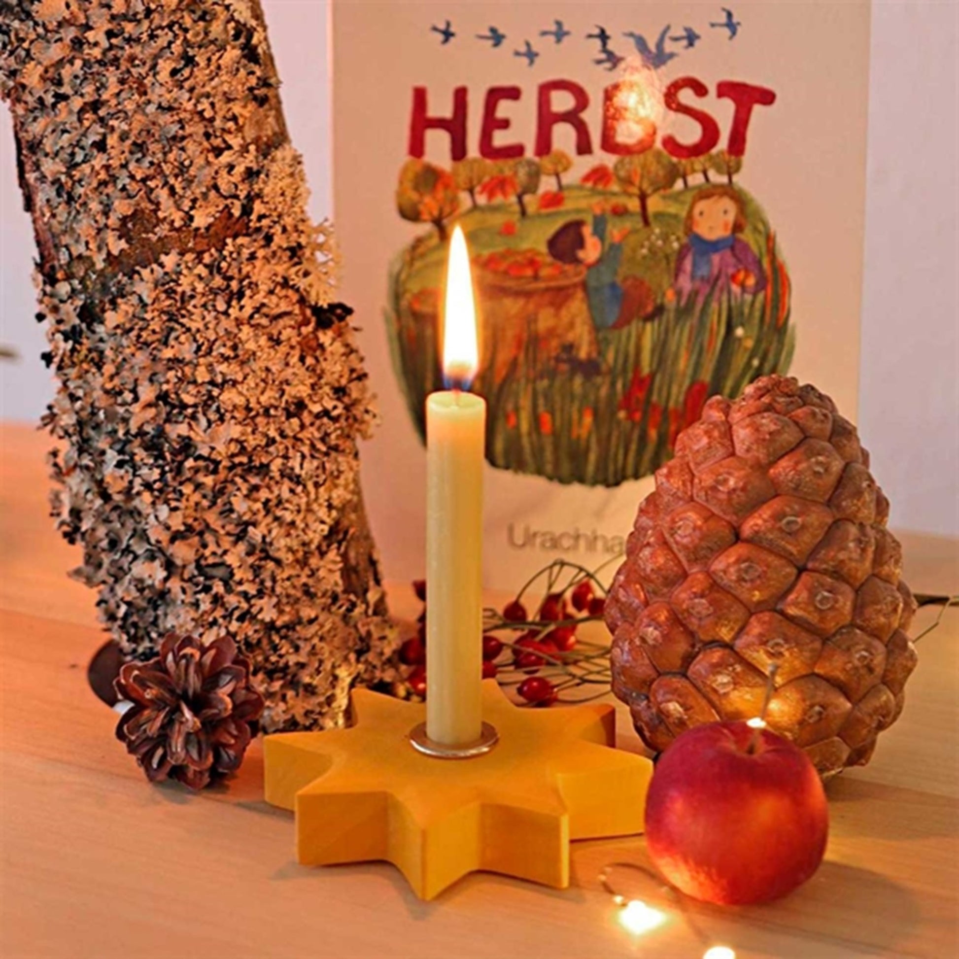 GRIMM´S Candle Ligth Yellow Star