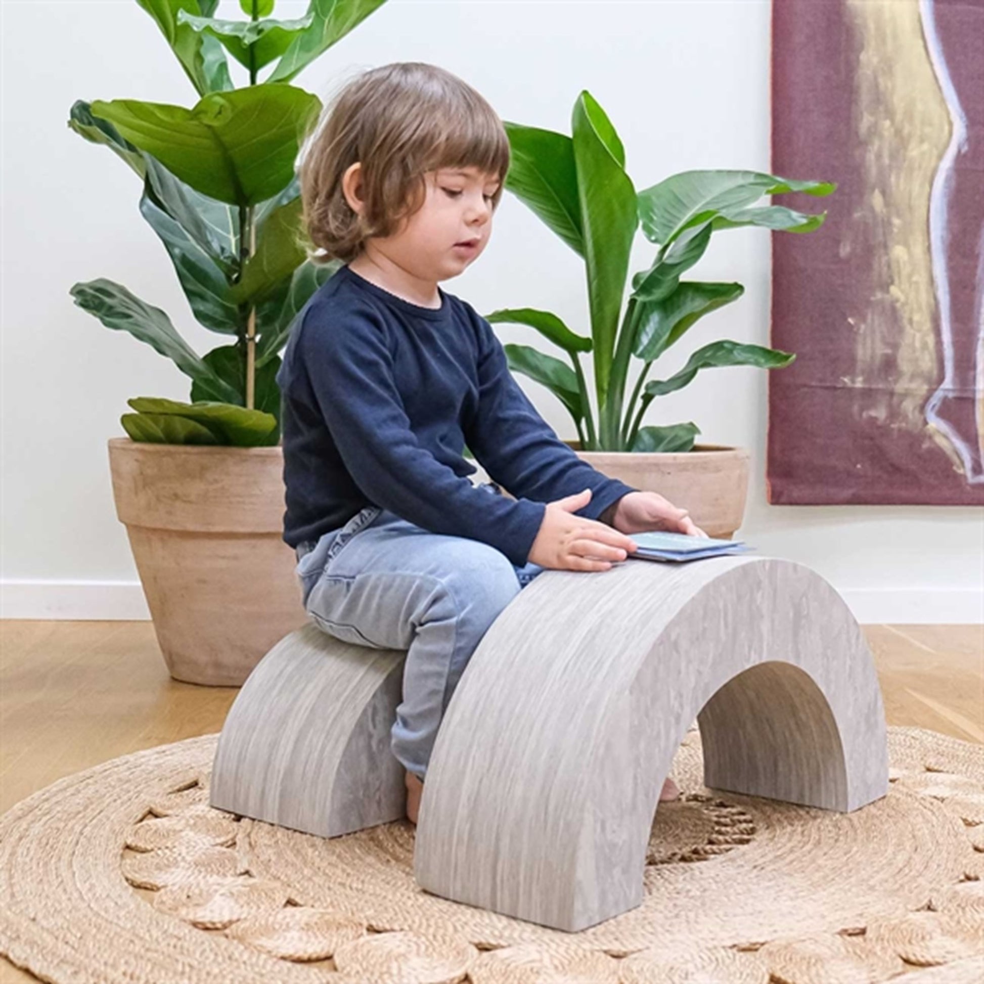 bObles Tunnel M Dark Smoke Marble 4