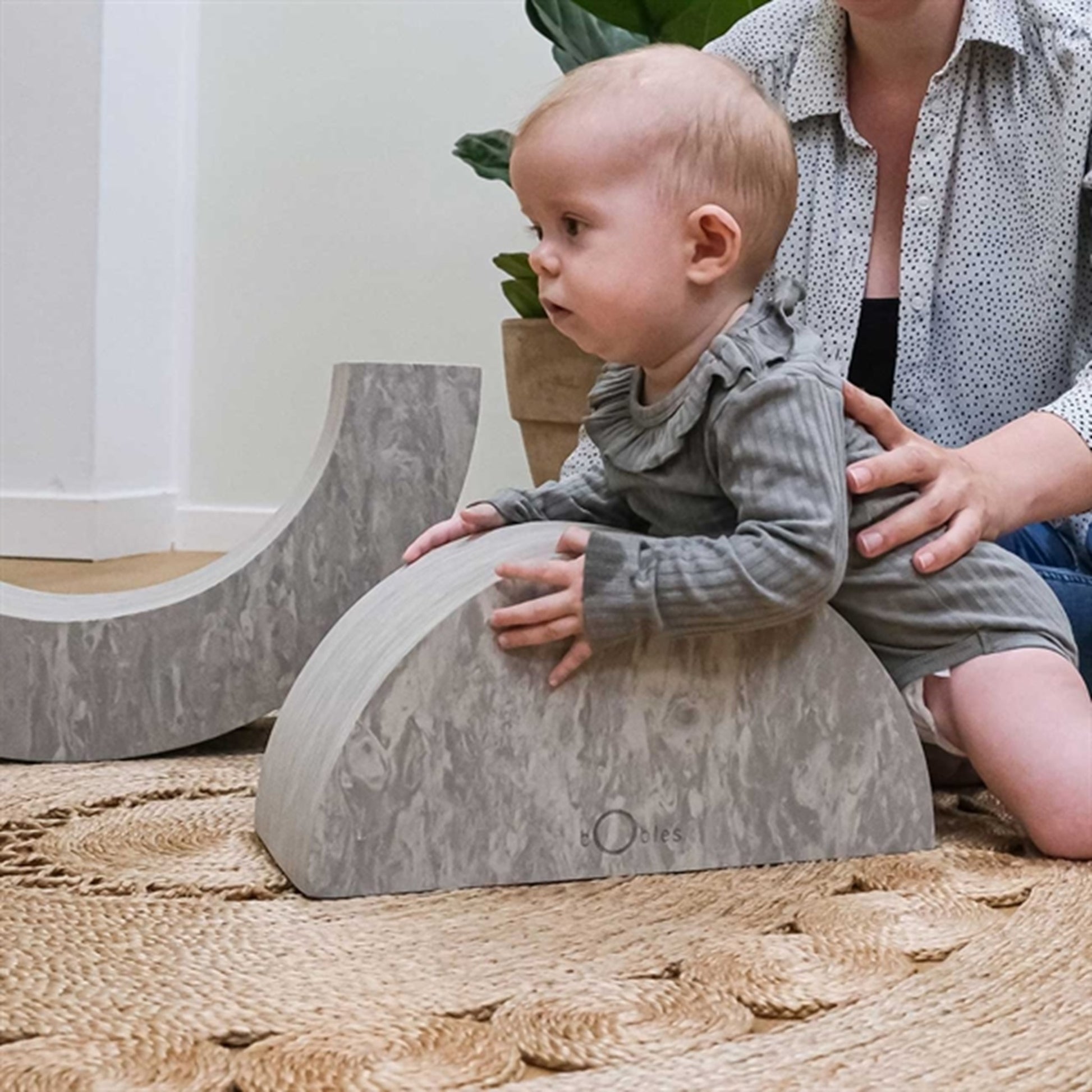 bObles Tunnel M Dark Smoke Marble 6