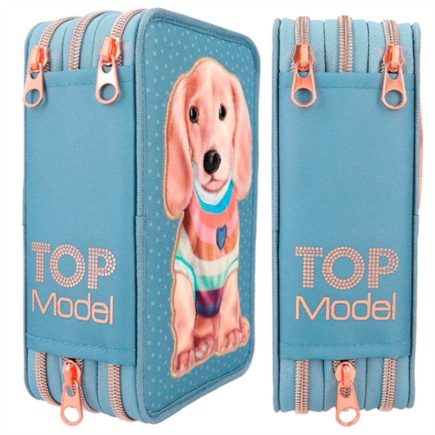 TOPModel Trippel Pencil Case City Girls Dog