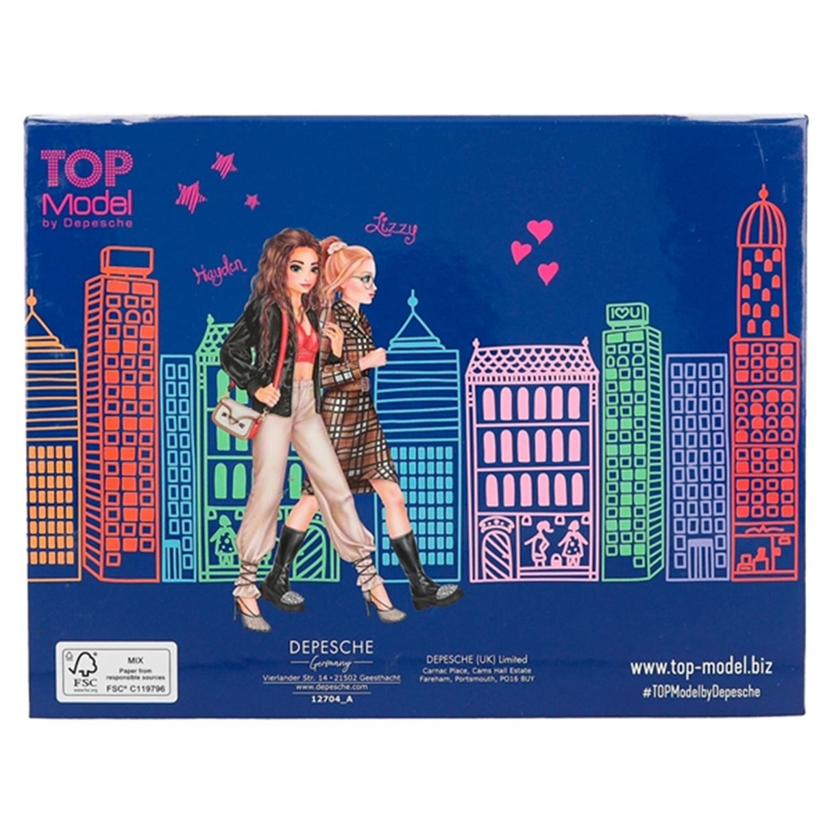 TOPModel Writing Set City Girls