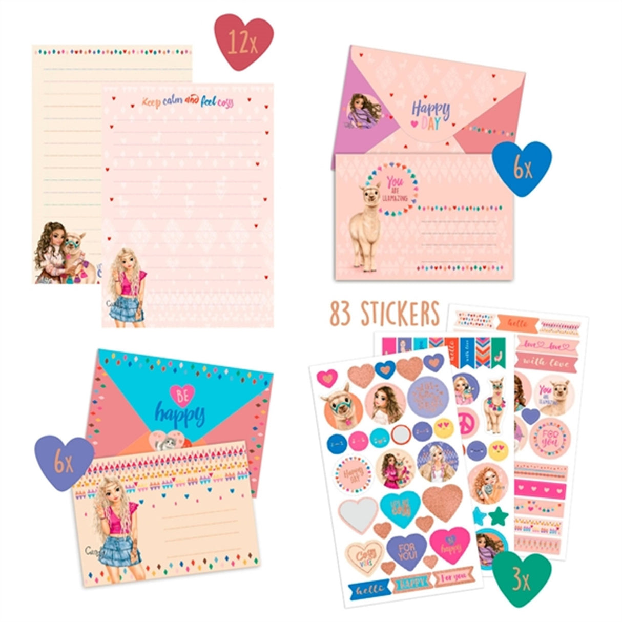 TOPModel Letter Set