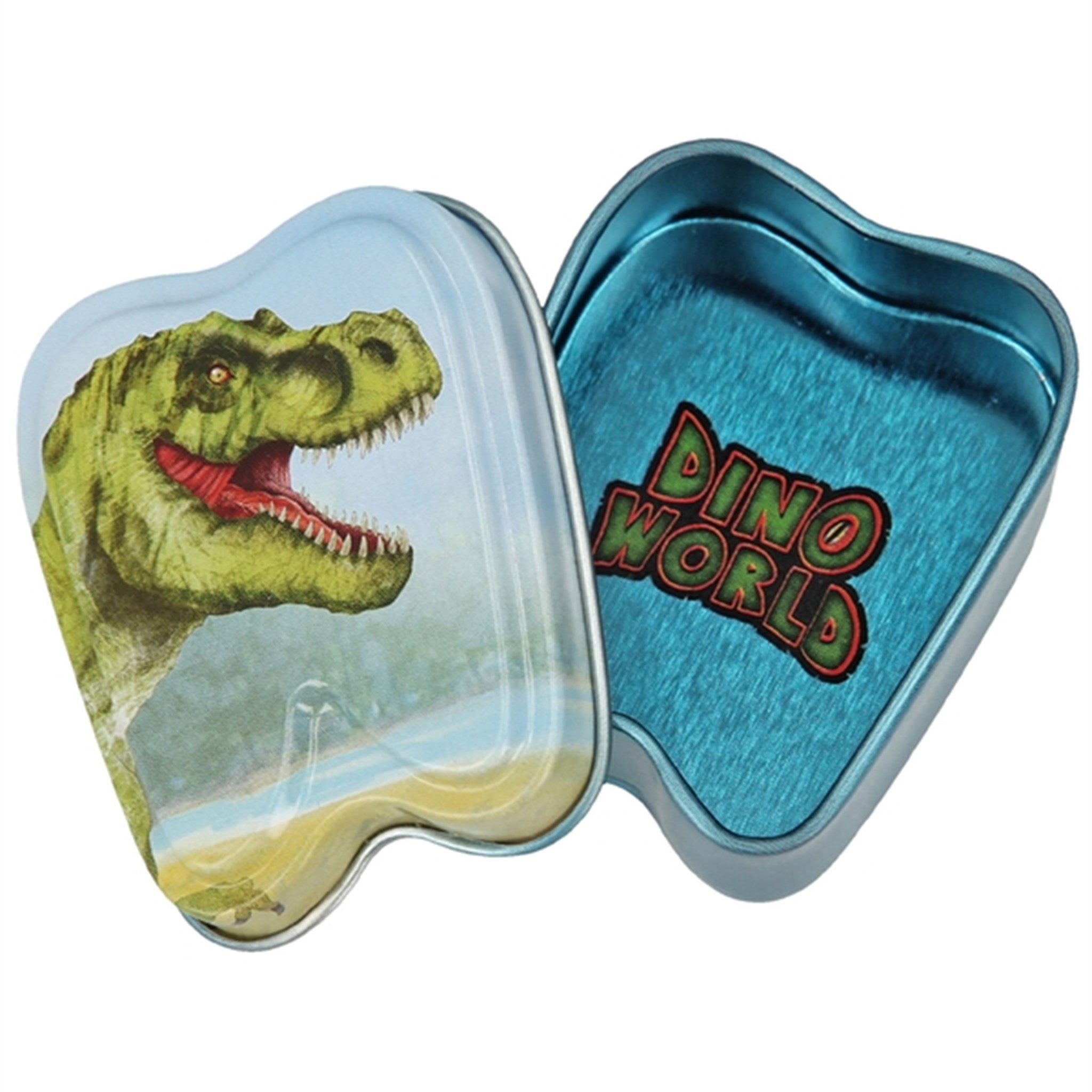 Dino World Tooth Box T-Rex Blue 2