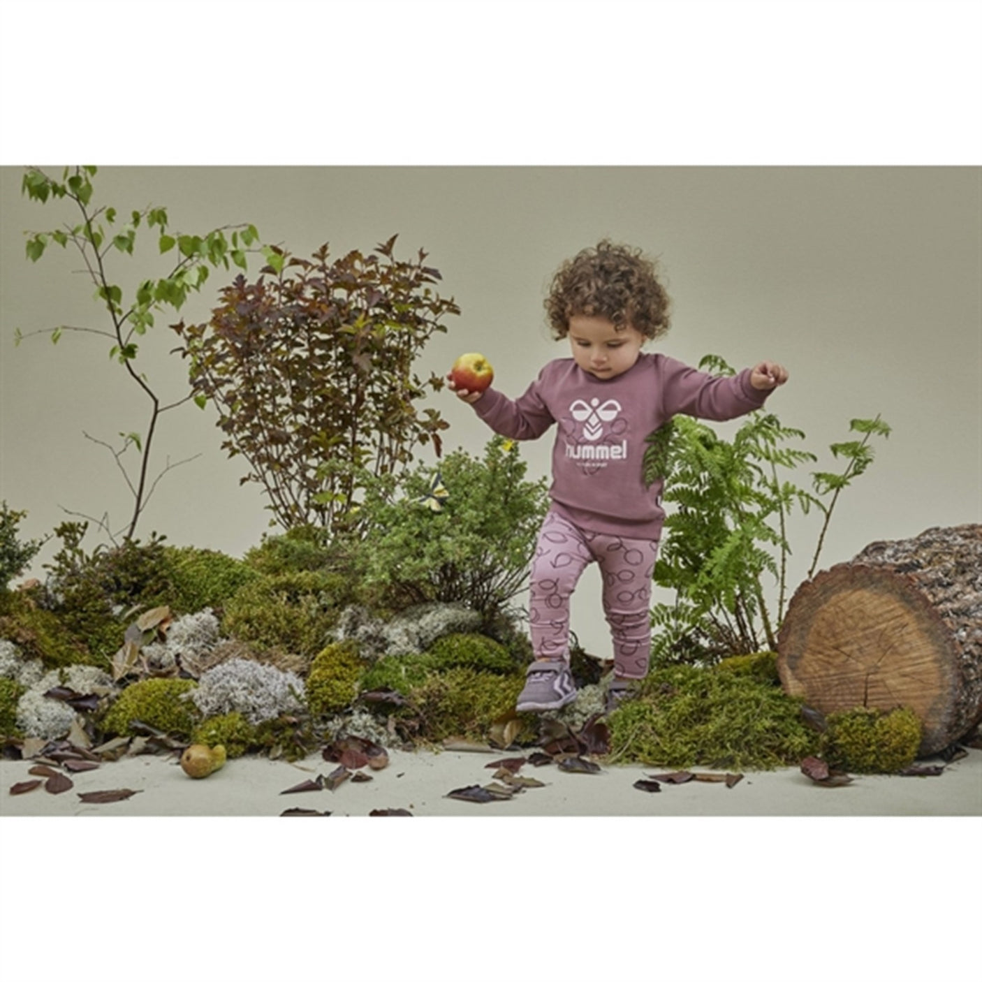 Hummel Rose Brown Lime Sweatshirt