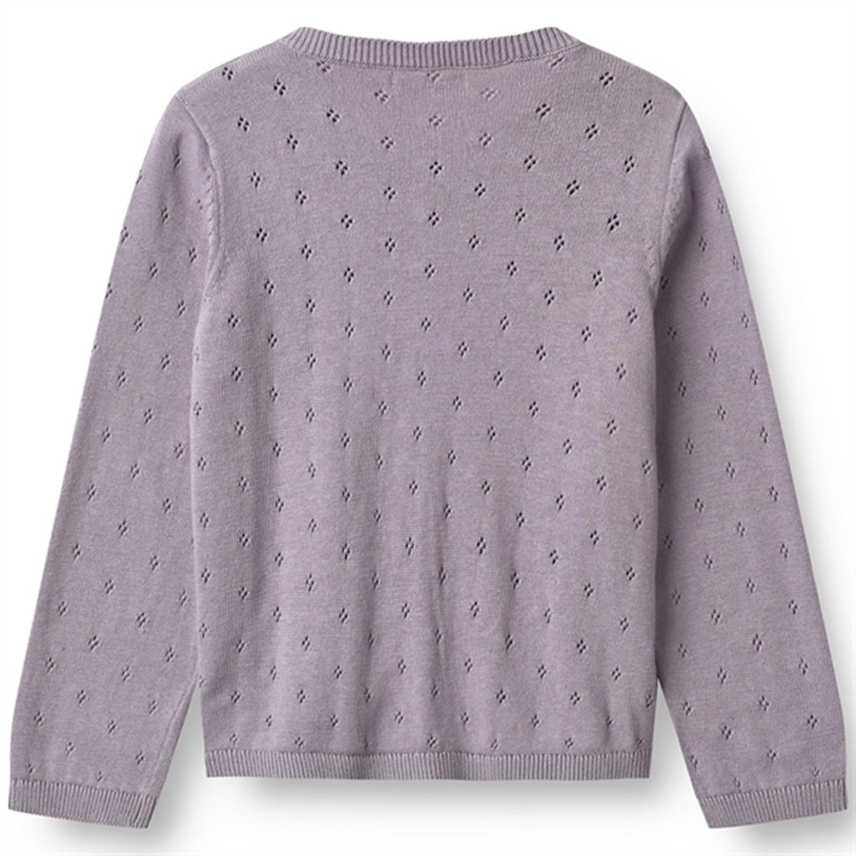 Wheat Lavender Maia Knit Cardigan