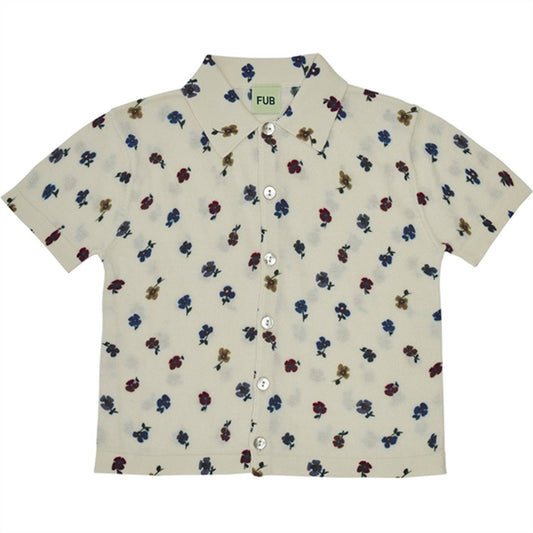 FUB Printed Shirt Ecru/Flower