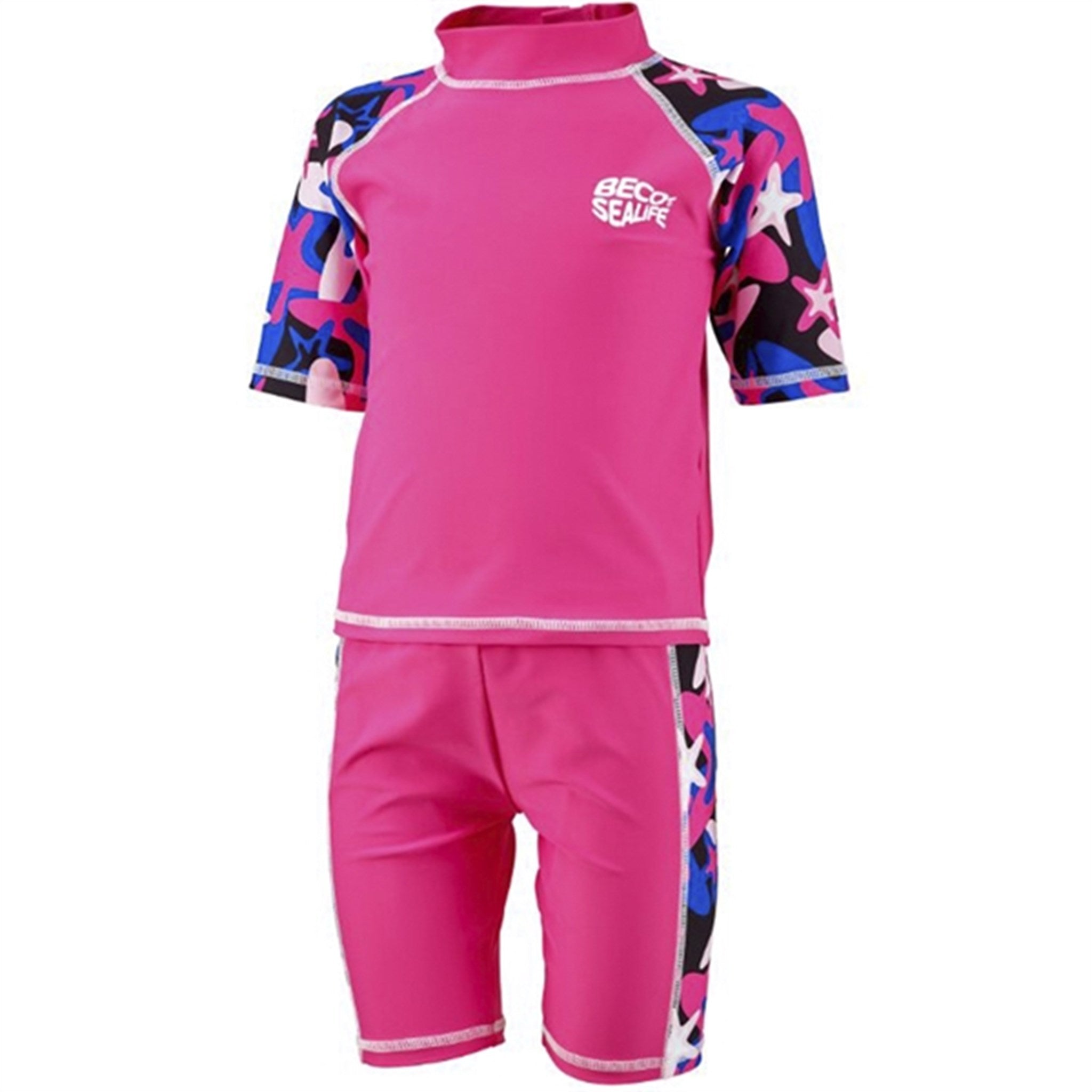 BECO Sealife Rashhguard Suit Pink