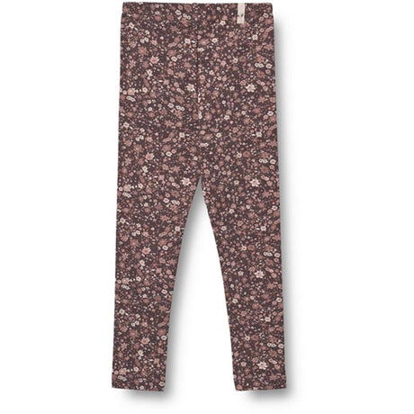 Wheat Soft Eggplant Meadow Jersey Leggings