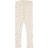 Wheat Chalk Flowers Jersey Leggings