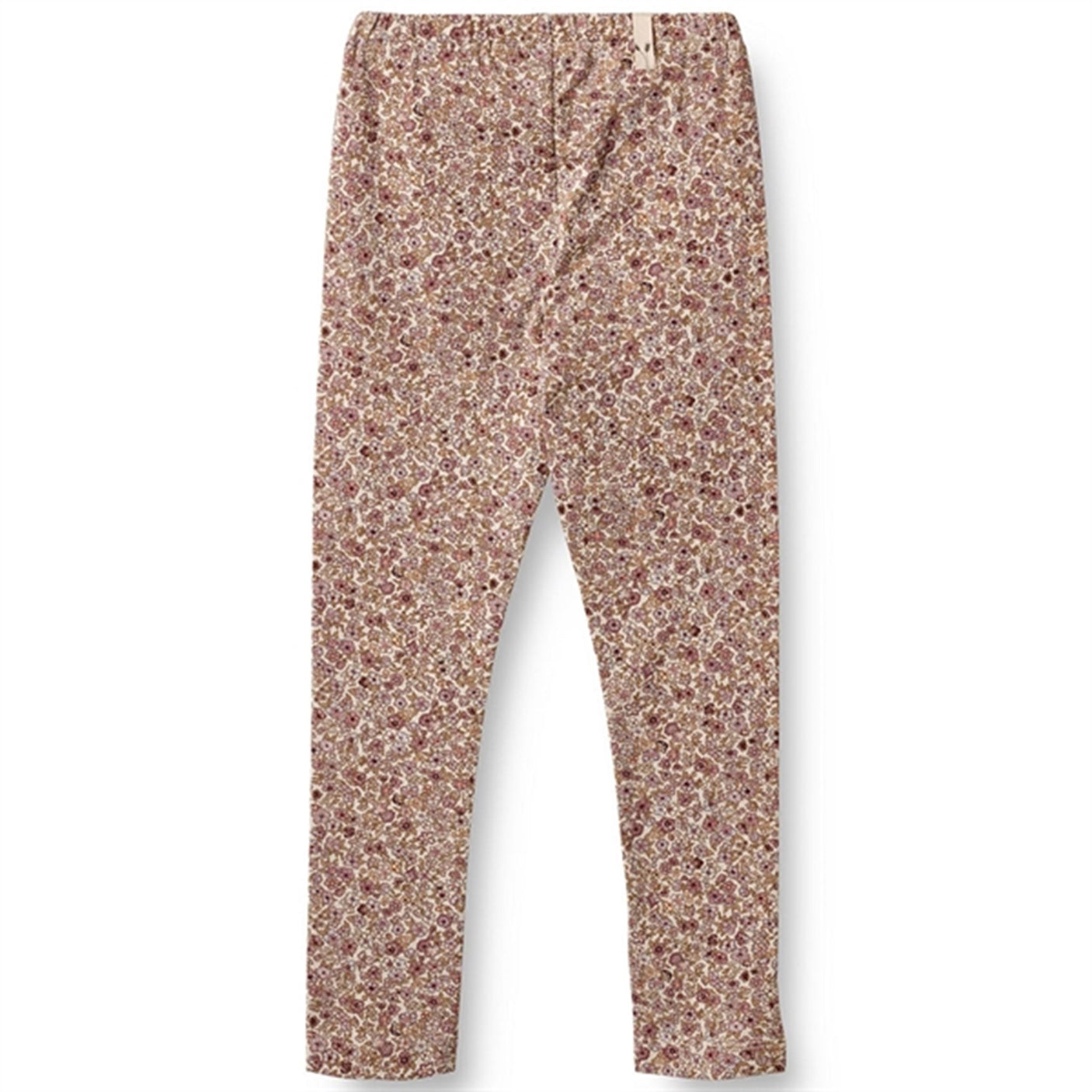 Wheat Grey Rose Flowers Jules Jersey Leggings