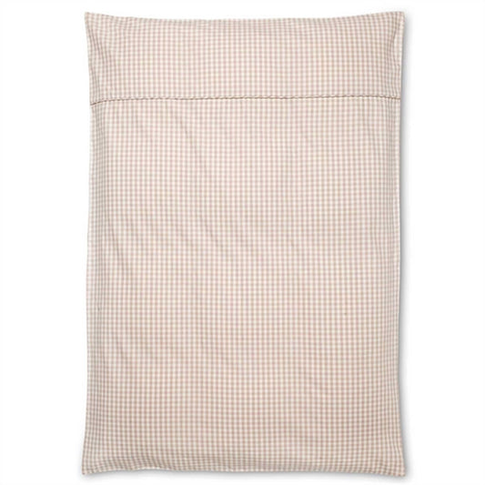 lalaby Beige Gingham Classic Bedding