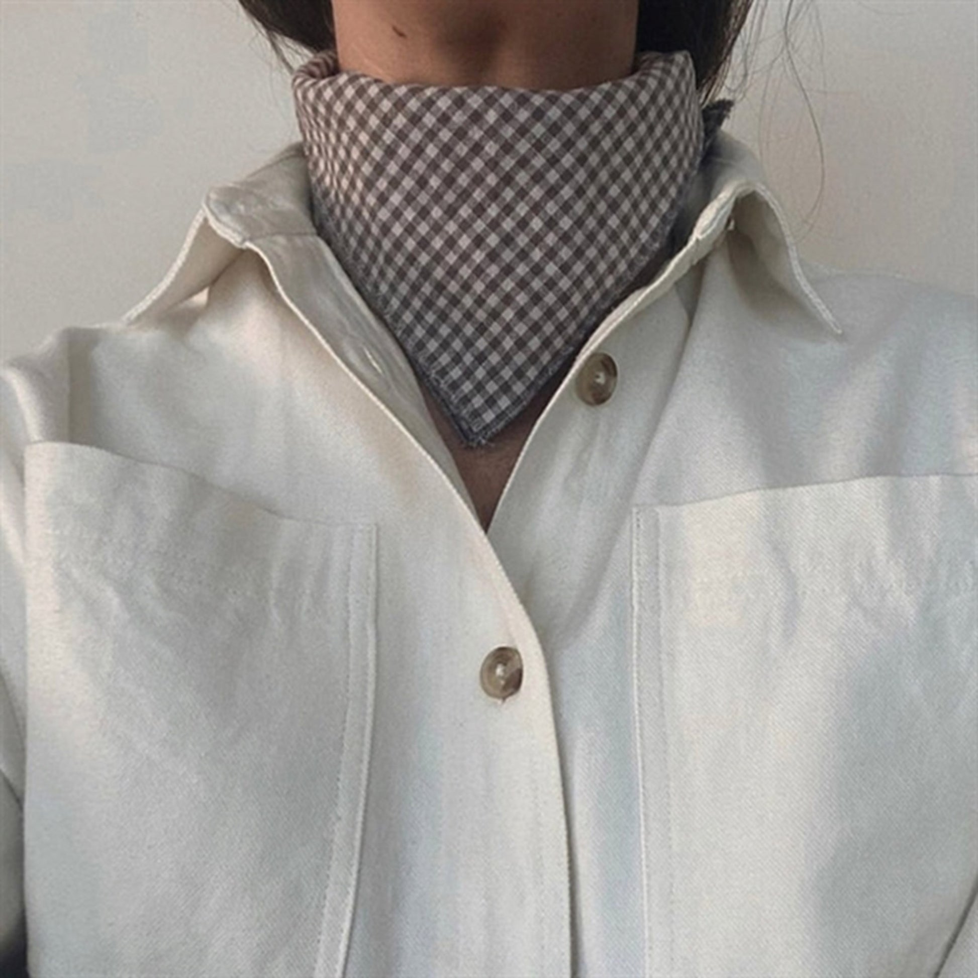 lalaby Mini Check Eddie Scarf