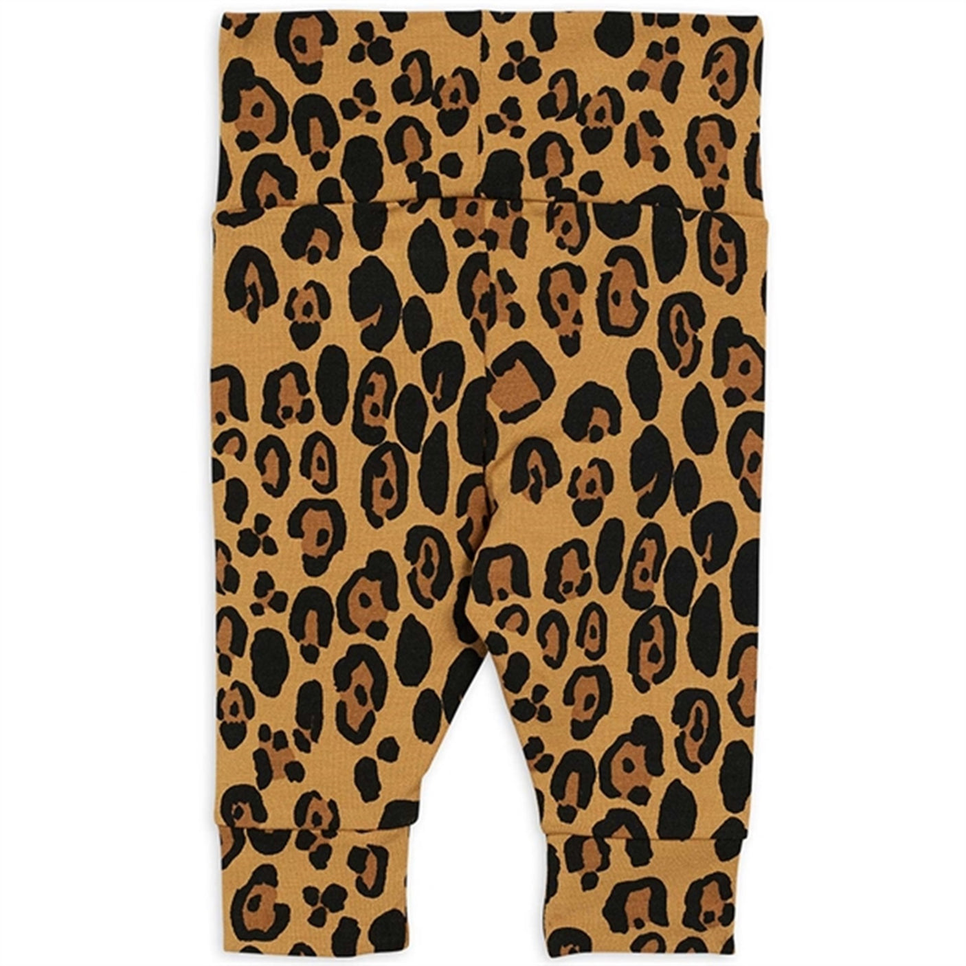 Mini Rodini Basic Leopard Newborn Leggings