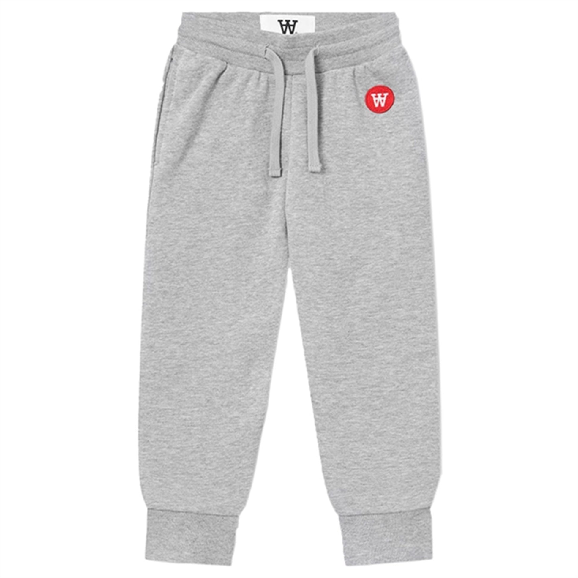 Wood Wood Grey Melange Ran Sweatpants