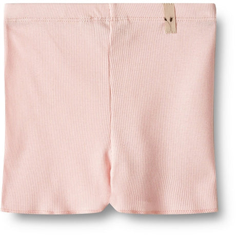 Wheat Rose Ballet Rib Shorts Sine