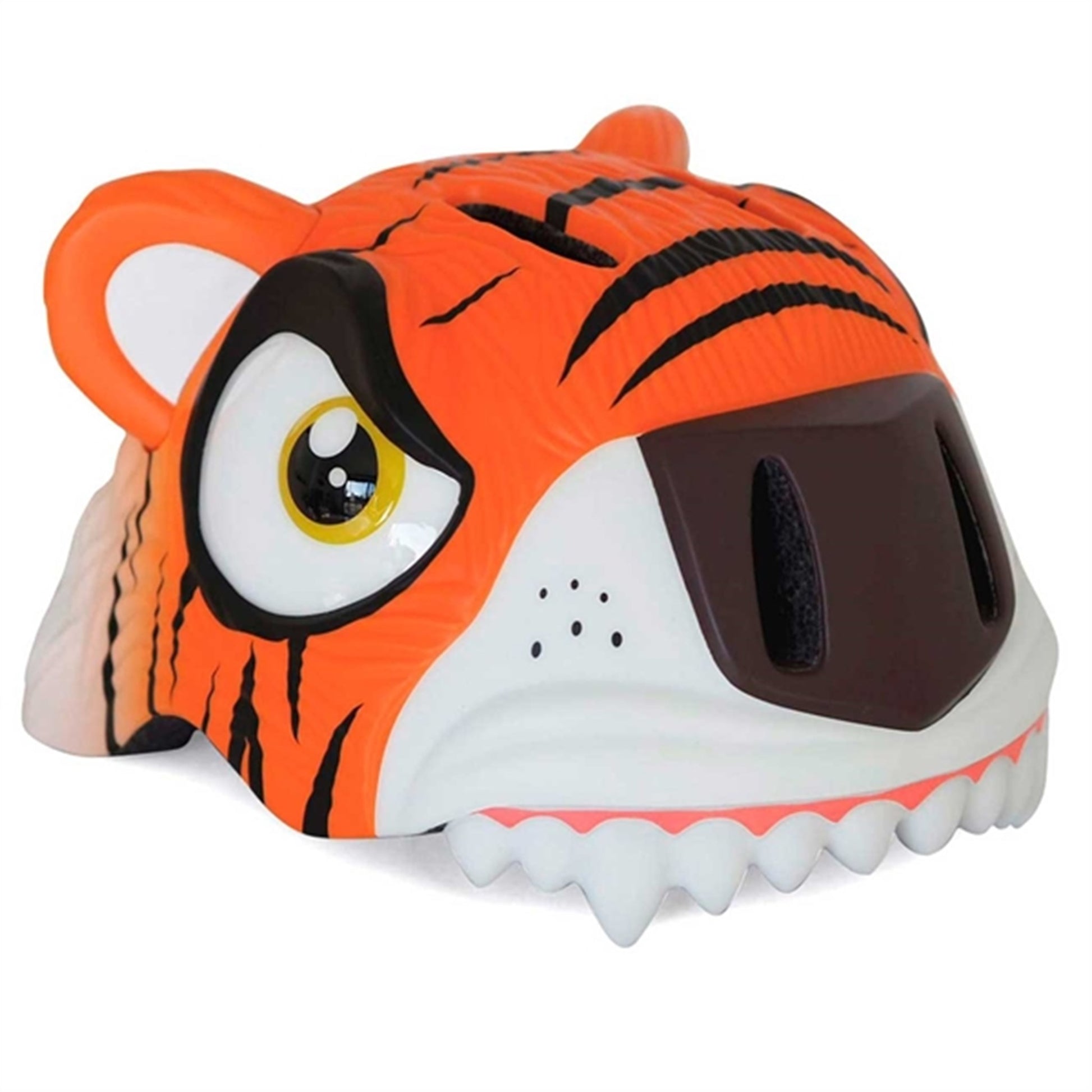 Crazy Safety Tiger Bicycle Helmet Orange
