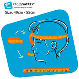Crazy Safety Chameleon Bicycle Helmet Green 3