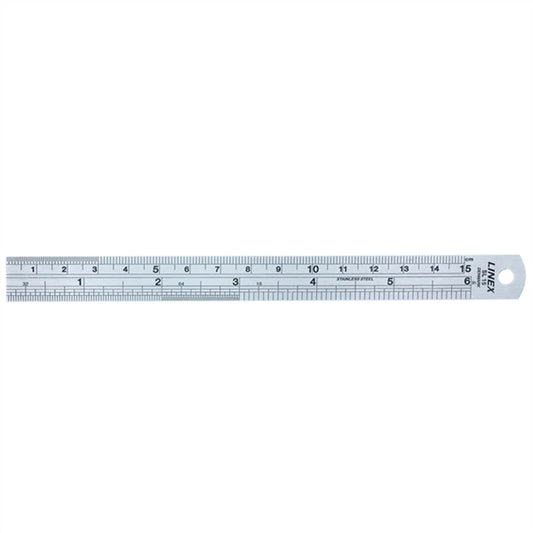 Linex Sl 15 Steel Ruler Grey