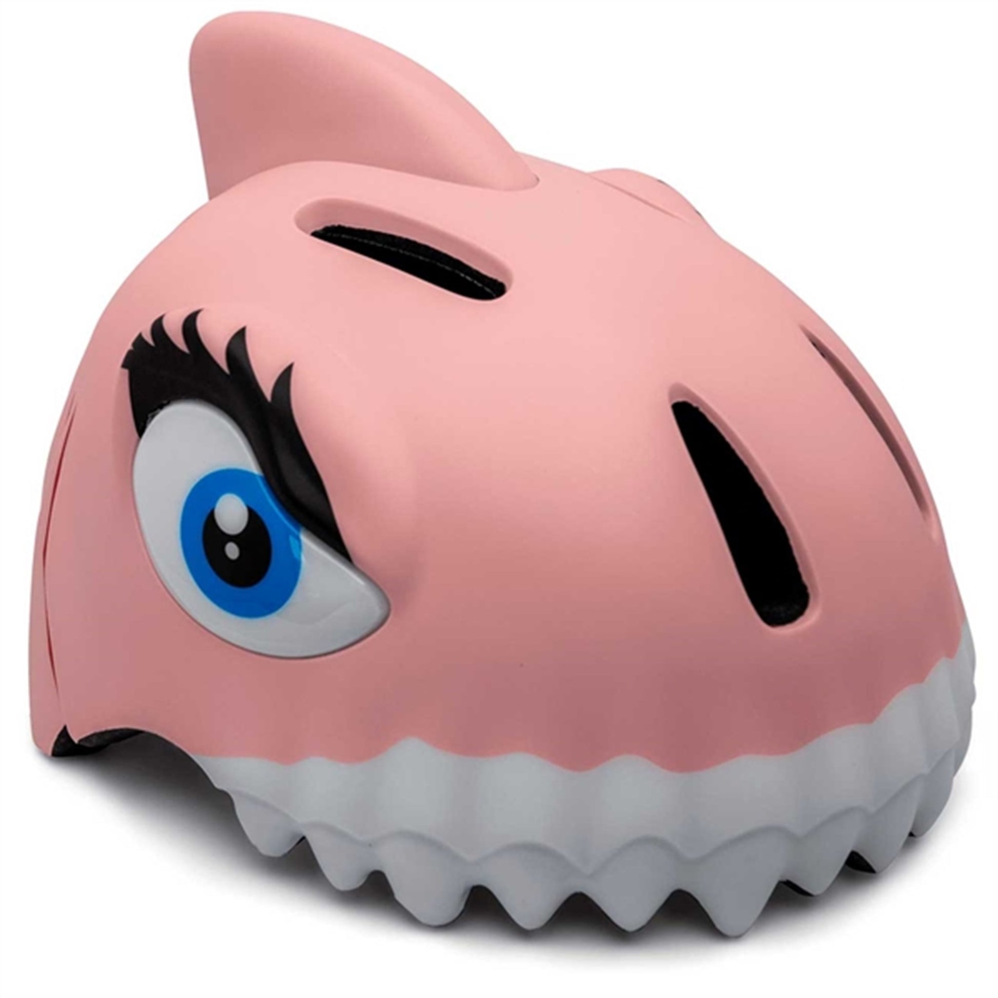 Crazy Safety Shark Bicycle Helmet Pink