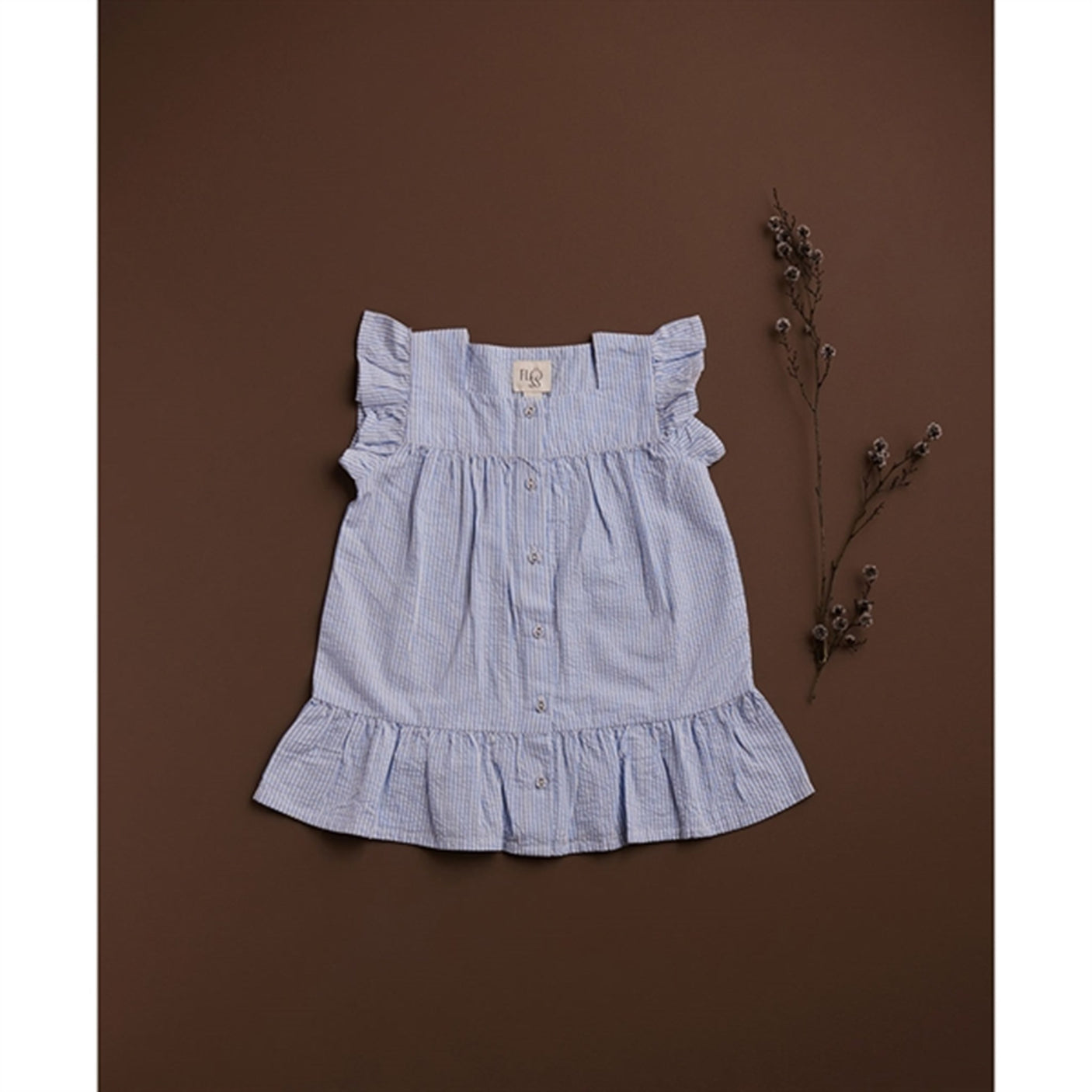 Flöss Burst Blue Martha SS Top