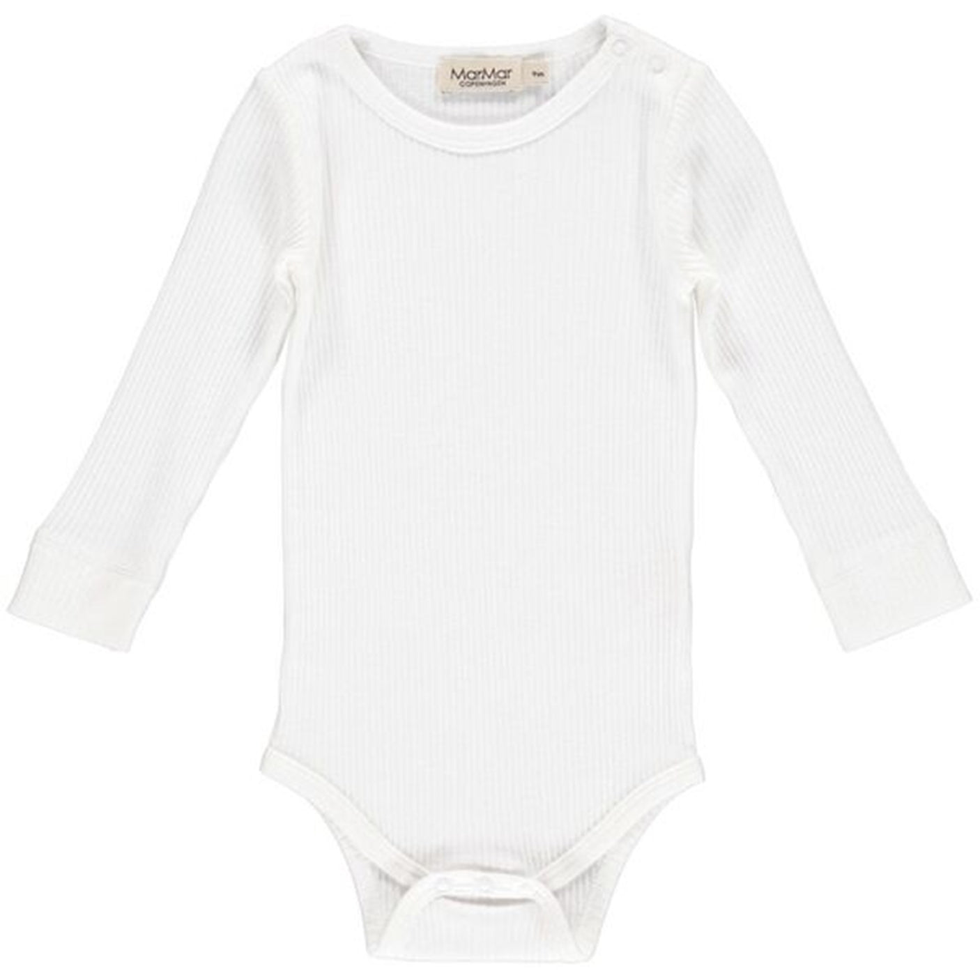 MarMar Modal Body Plain LS Gentle White