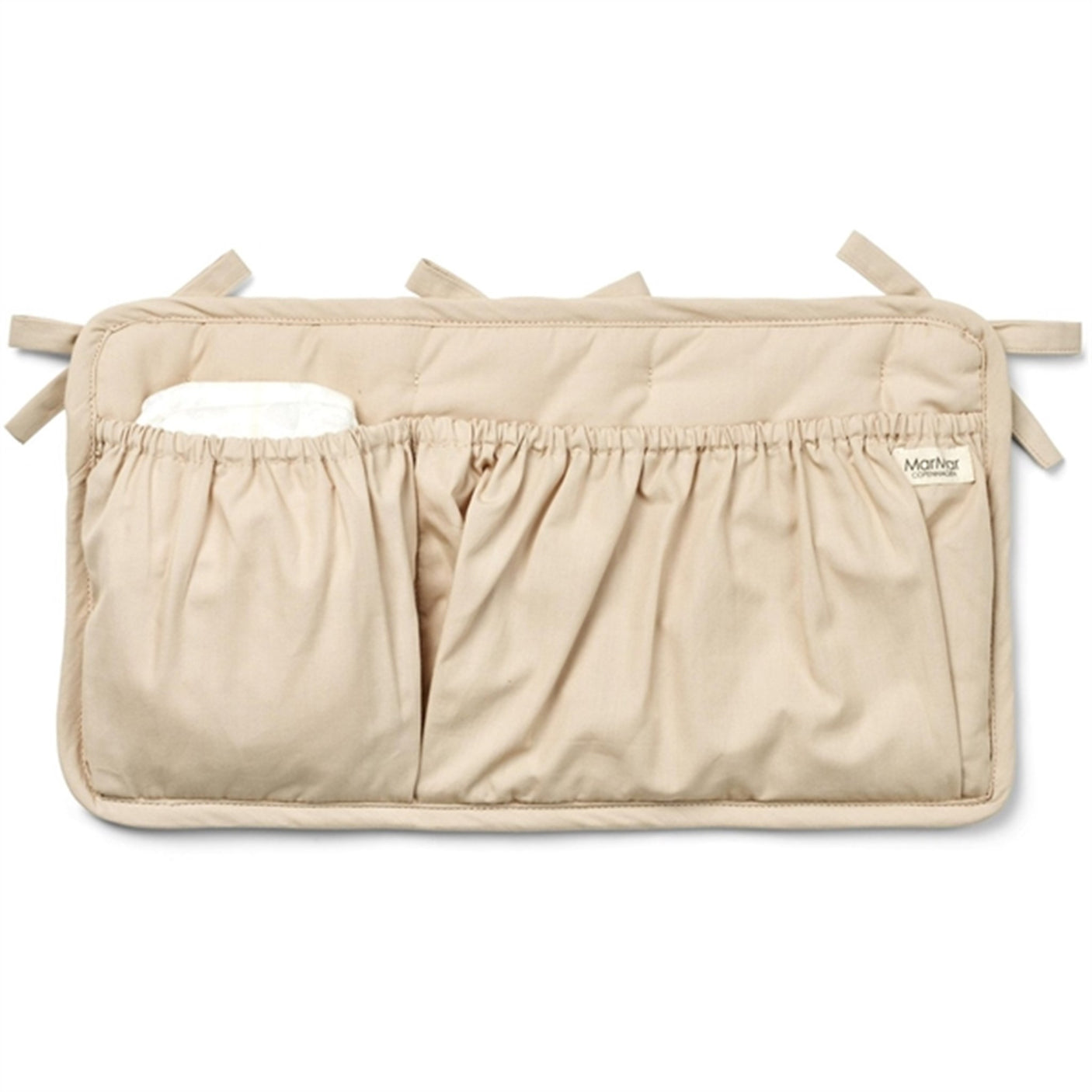 MarMar Bed Pockets Grey Sand