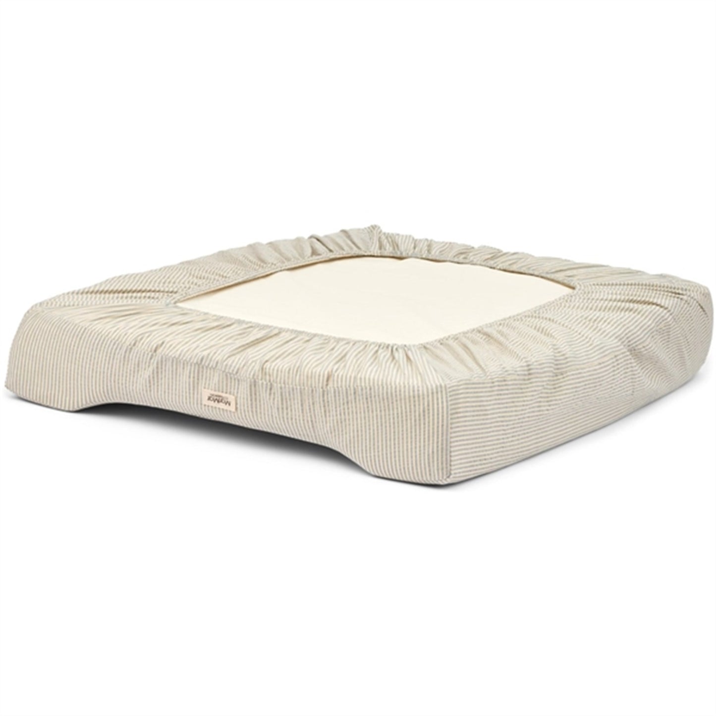 MarMar Changing Cushion Cover Blue Stone Stripe