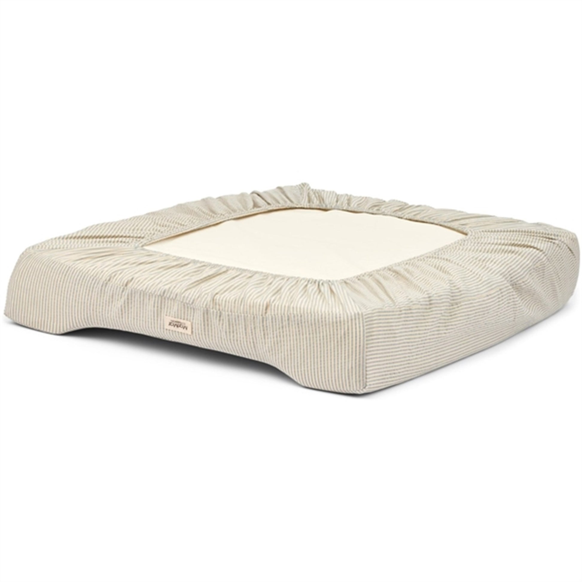 MarMar Changing Cushion Cover Blue Stone Stripe