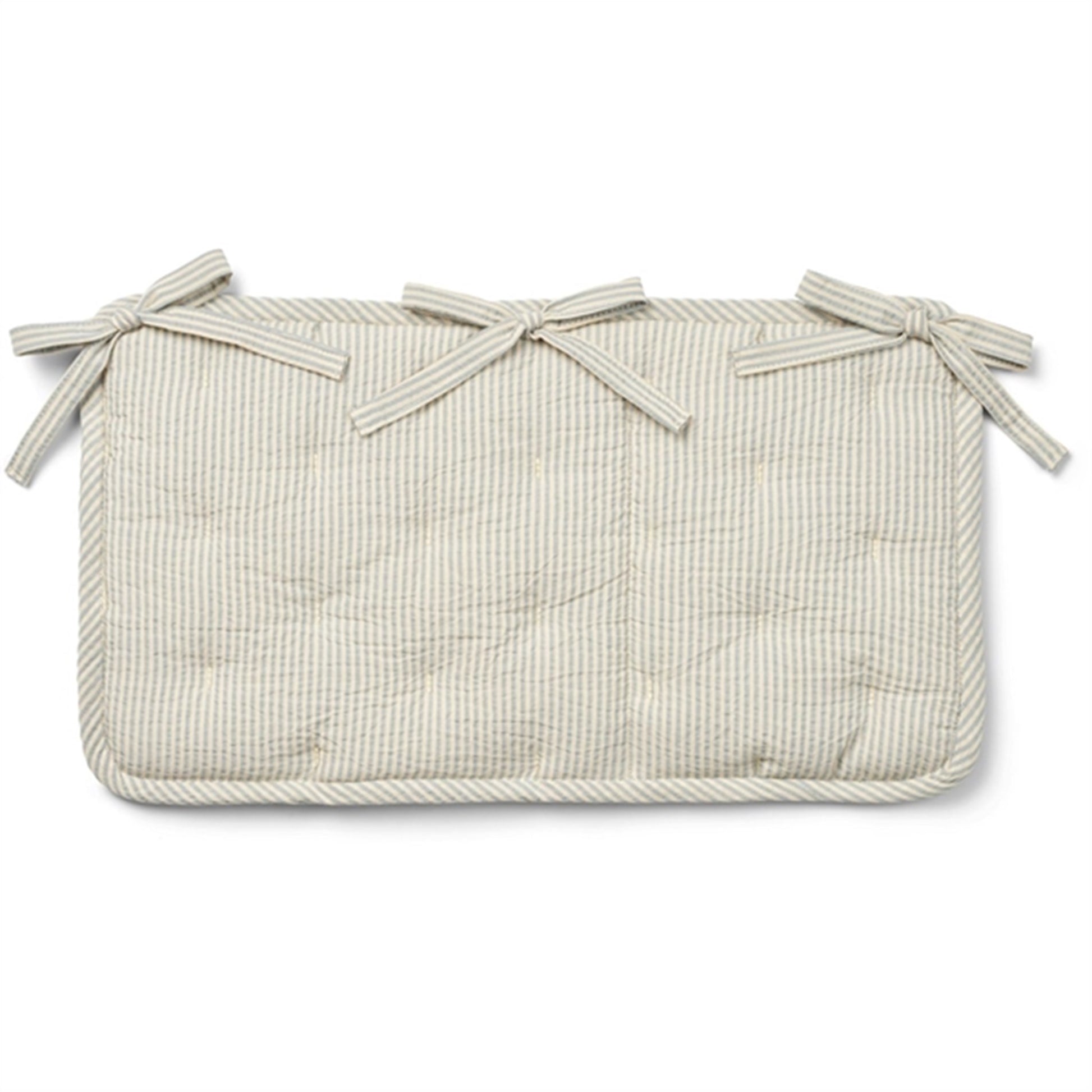 MarMar Bed Pockets Blue Stone Stripe