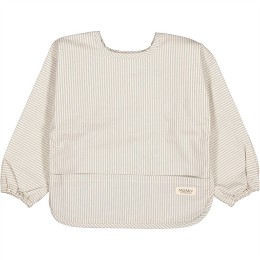 MarMar Apron LS Blue Stone Stripe