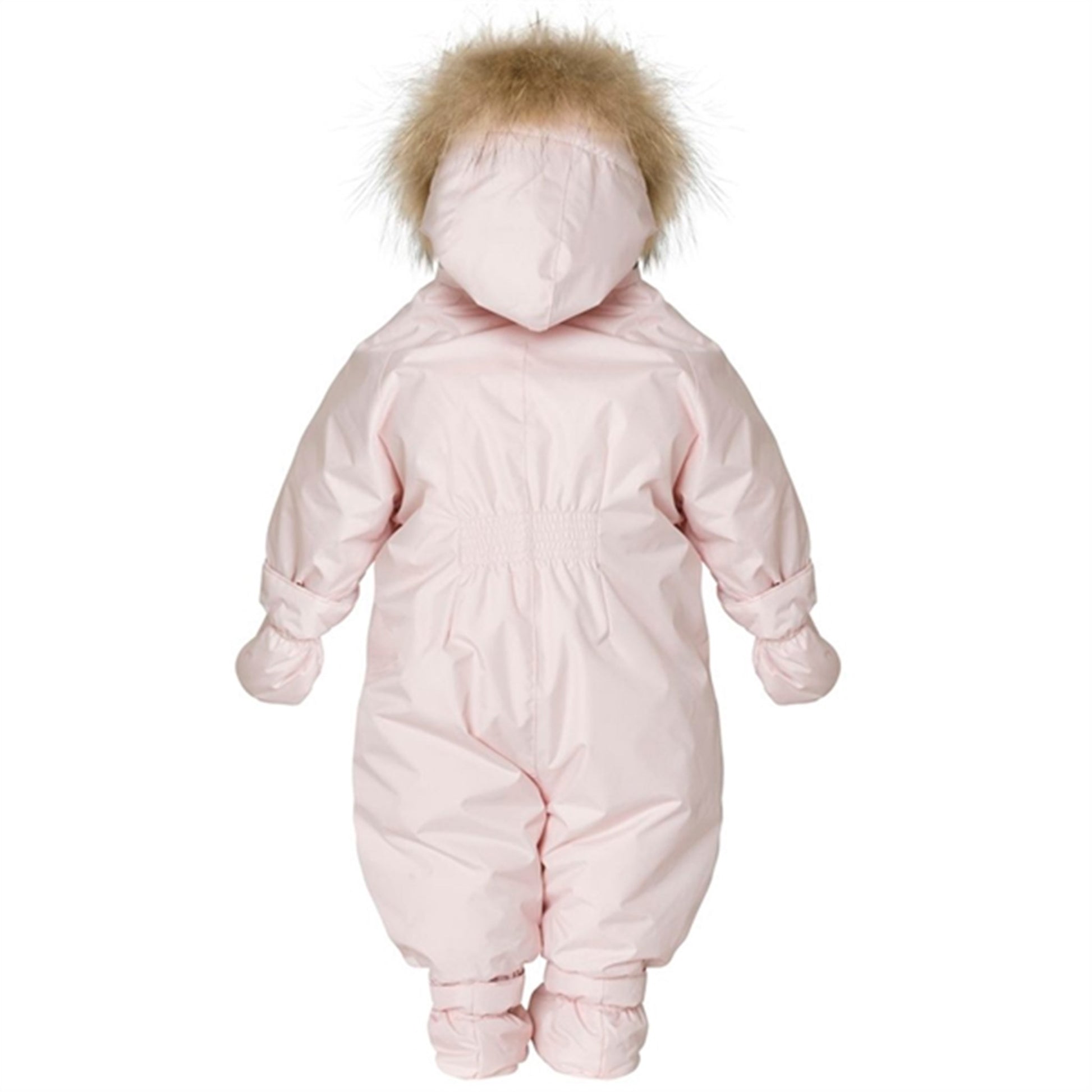 Ver de Terre Baby Flyverdragt m. Pels Rose Powder 2