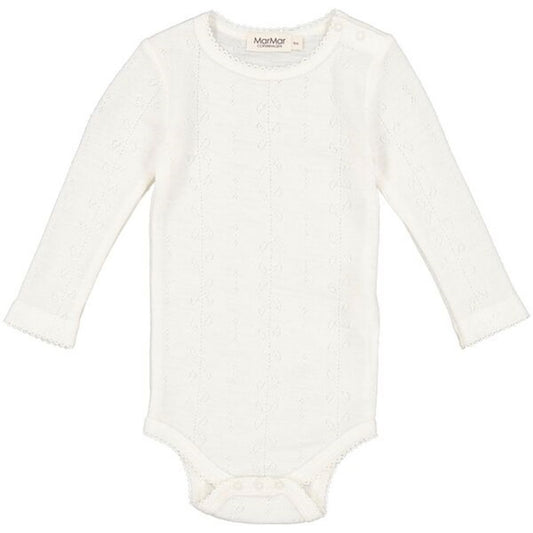 MarMar Wool Pointelle Natural Benedikte Body