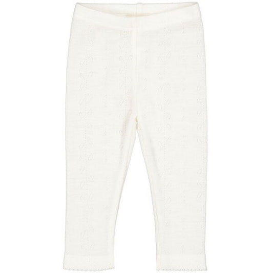 MarMar Wool Pointelle Natural Leggings
