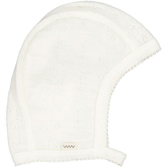 MarMar Wool Pointelle Natural Hat