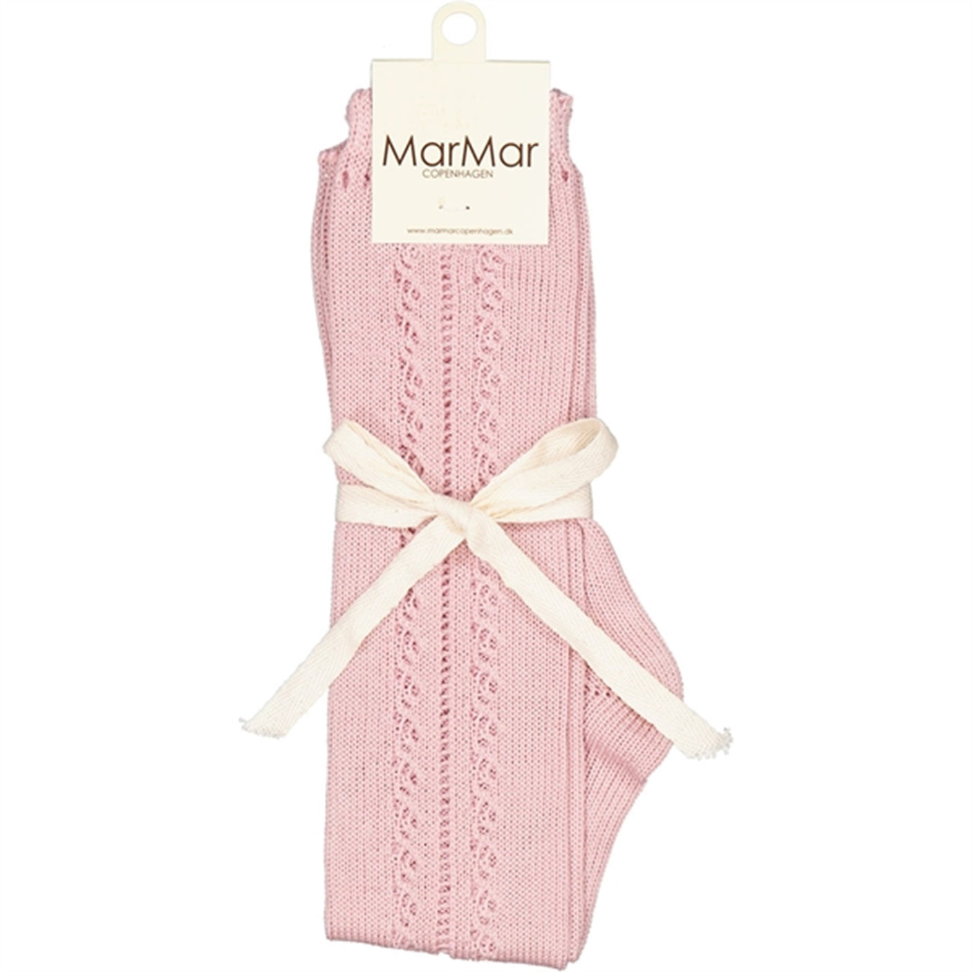 MarMar Faded Rose Pointelle Knee Socks