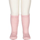 MarMar Faded Rose Pointelle Knee Socks