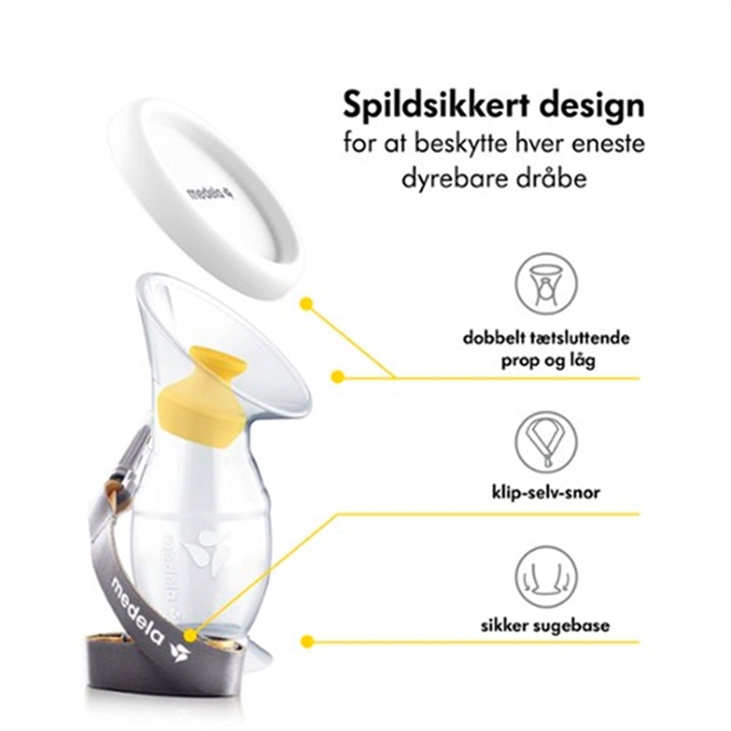 medela Breast Milk Collector in Silicone