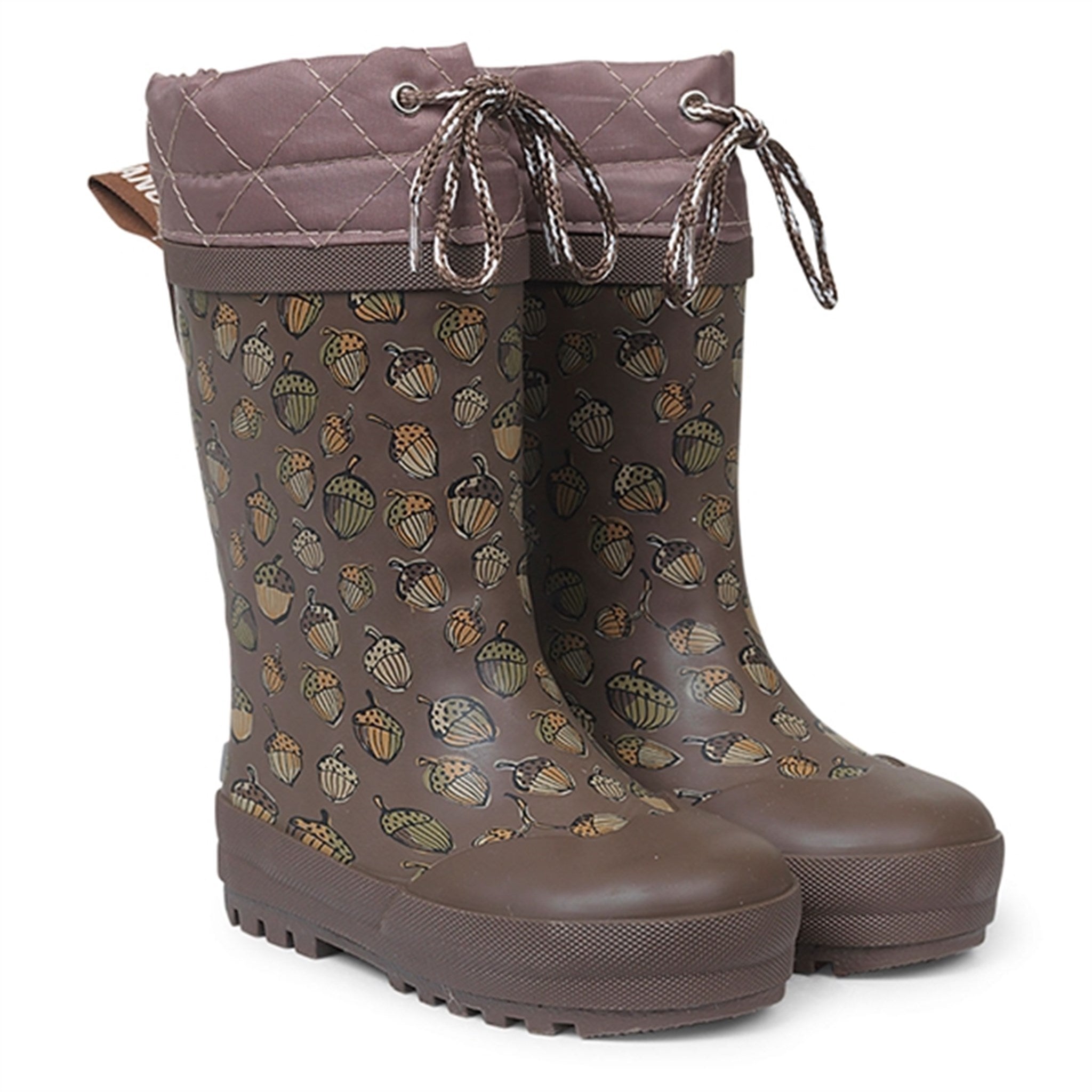 Angulus Thermo Rubber Boots Acorn Print
